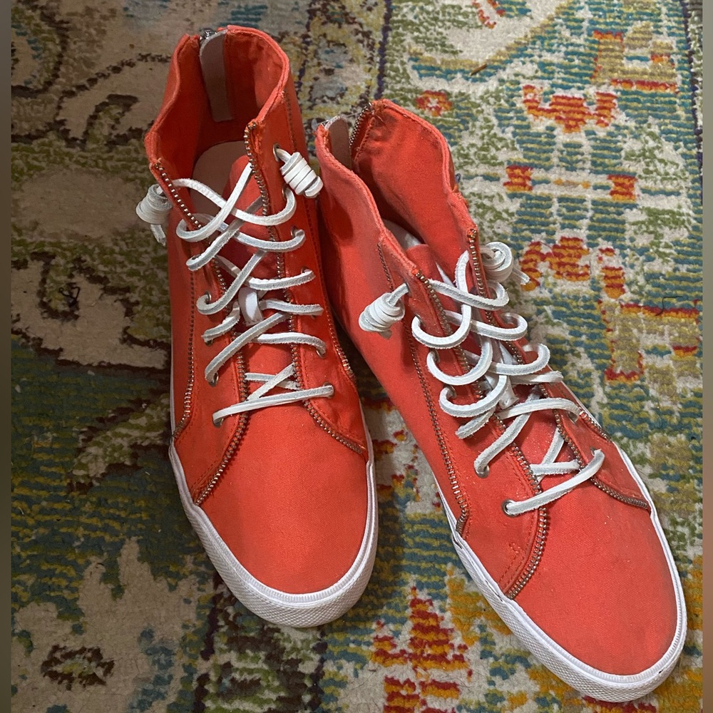 Sperry Women's Shoes in Bright Orange